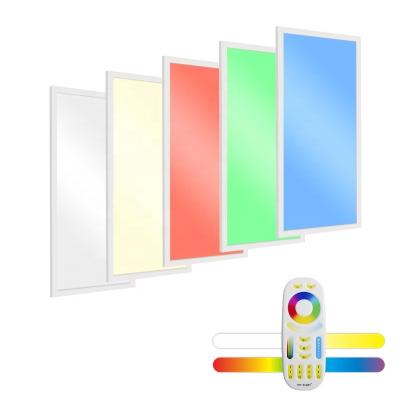 China Industrial 3060 24W RGB+CCT RGBWW RGB Color Changing New Design DMX512 2.4G Wi-Fi Smart Home Party RGB Atmosphere Square LED Panel for sale