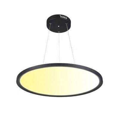 China D780MM Color Temperature Big Height 3000-6000K Dimmable Industrial Customized 50W Round MountedSuspension 50W Round Ceiling LED Outdoor Panel Light for sale