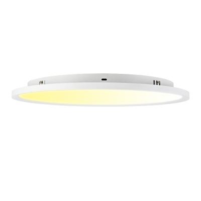 China D600MM LE TDC 25W 32W 36W 50W 64W 75W Large Surface 3000-6000K Industrial Residential Round Ultra Thin LED Panel Light for sale