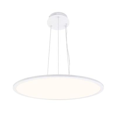 China D1000MM Industrial Nordic Style Ultra Slim Tall Large Size 96W Thin Customizable Round LED SMD Ceiling Pendant Light for sale