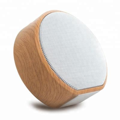 China Mini Wooden Blue Tooth Mini Speaker With LED , Woofer Speaker With Blue Tooth for sale