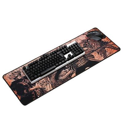 China Large Comfortable Desk Mat Gamer Mousepad Non-slip Mat Rubber Table Keyboard Big Mousepad Laptop Cushion Office Computer Desk for sale