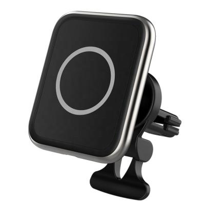 China C03 Mobile Phone Wireless Charger Car Mount Air Vent Phone Fast Charging Holder For Iphone 12 Pro Max Magnet Car Holder 15W Magnetic Car for sale