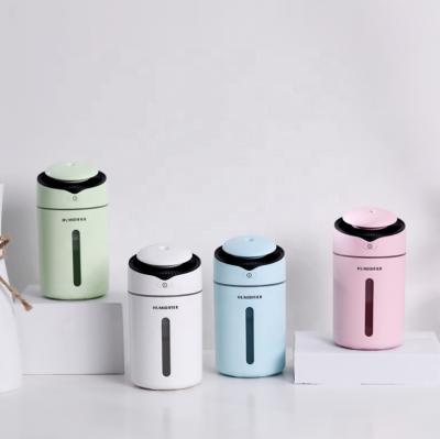 China Portable 300ml i9 Lucky Cat Ultrasonic Usb Car Humidifier Car Air Humidifier Diffuser for Office for sale