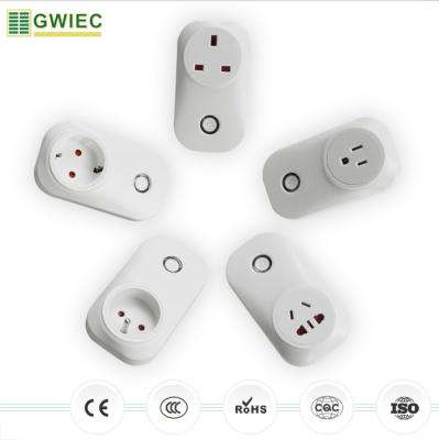 China GWIEC WiFi Smart Remote Control Radio Controls Mini Wifi Power Socket Plug Outlet For Phone for sale