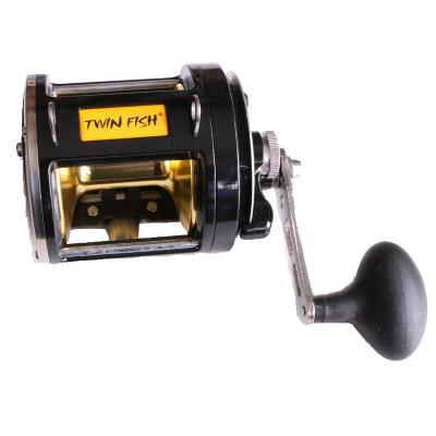 China Cheap Price 25kg Drag Fishing Reel Big Set Straight Cheap Trolling Reels Slow Down Jigging Reel for sale