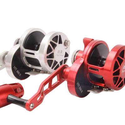 China LEFT HAND 6.0:1 Saltwater Reels 11BB Slow Baitcasting Baitcasting Boat Fishing Trolling Reels for sale