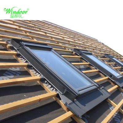 China Automatic High Quality Aluminum Frame Roof Window /aluminum Home Skylight for sale