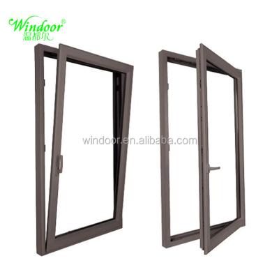 China Swing Aluminum Clad Wood Windows With Superior High Quality German Wood Frame ROTO Hardware for sale