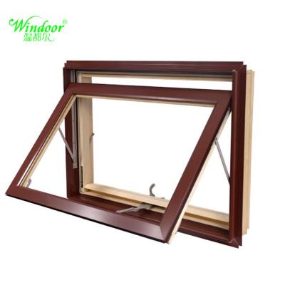 China Swing Similliar Wood Look PVC Material Awning Window, Sliding Window, Casement Window for sale