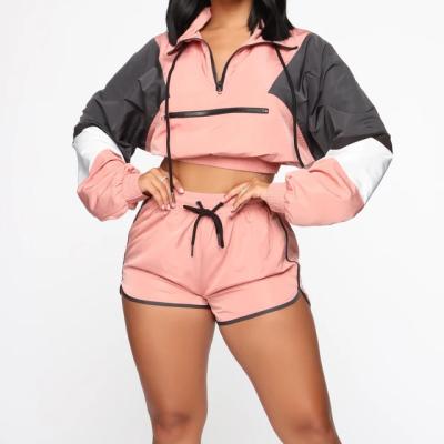 China Plus Size Women's Breathable Design Zipper-Up Fitness Sportswear Team Sweatsuit Tracksuits Autumn Set For Woman for sale