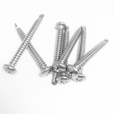 China Factory Custom Pan The Round Phillips Drive Modify Truss Head Self-drilling M4.2*16 Screws for sale