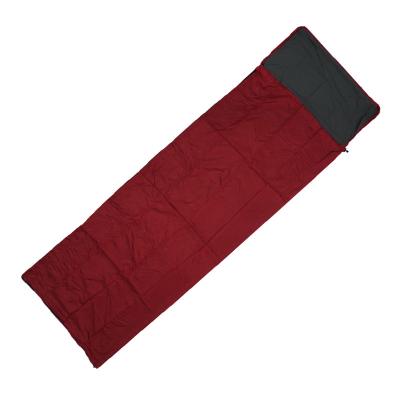 China Envelope Type Top Quality Waterproof Red Nylon Reusable Camping Human Sleeping Bag For Explorer Outdoor Traveling for sale