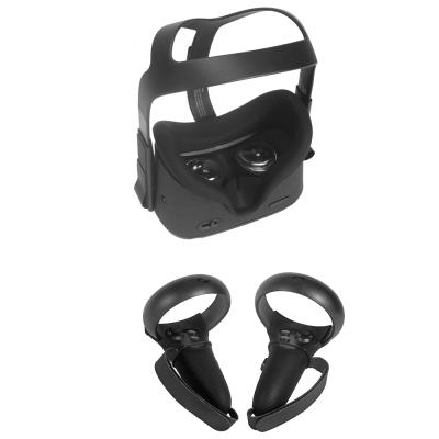 China Device Protection VR Accessories 7 in 1 VR Accessories Silicone Gelshell Skin Cover with Strap for Oculus Search for sale