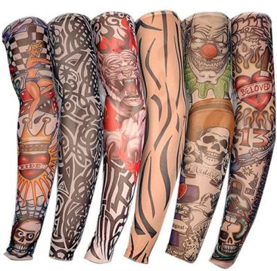 China Antibacterial Temporary Fake Tattoo Sleeve Men Women Arms Hotter Designs for sale