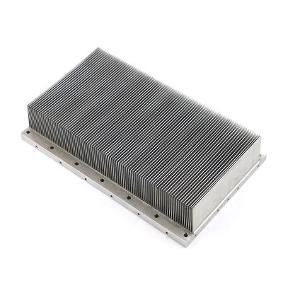 China Electronic Devices Skived Fin Heat Sink With Anodized Treatment for sale