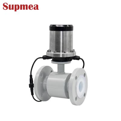 China Flange On Meter RS485 DN15-DN1000mm Battery Operated Water Flow Meter Liquid Electromagnetic Flow Meter Wastewater Flow Meter for sale