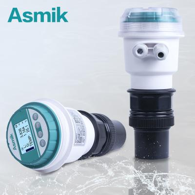 China Asmik 4-20mA RS485 Ultrasonic Water Level Sensor Water Level Sensor Ultrasonic Level Sensor Price for sale