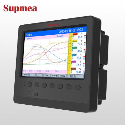 China universal multi channel paperless recorder 24 channel paperless recorder date data logger SUP-6000C for sale