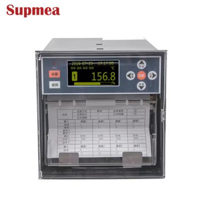 China 8 Channel Trolley Recorder Disc and Print Data Recorder Temperature Pressure Recorder Color LCD Chart Data Logger Recorder for sale