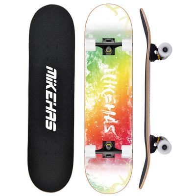 China Youth High Cost Performance 7 Layers Chinese Maple Deck Custom Complete Skateboard For Adults Surfing Skateboard for sale