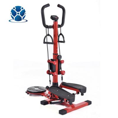 China Home Use Home Use Exercise Mini Stepper Twist Fitness Home Stairs with Resistance Bands and Dumbbells for sale