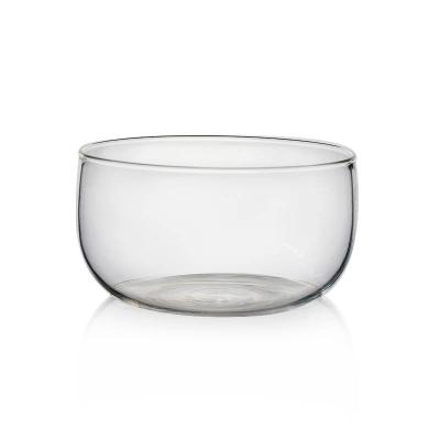 China High borosilicate viable large 2 liter glass salad bowl for sale