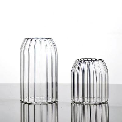 China 2022 New Style Sustainable High Borosilicate Glass Juice Cups for sale