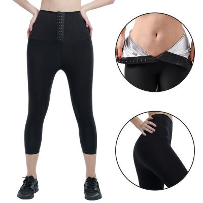 China 2021 Autumn Breathable Black Slimming Body Shaper Waist Trainer Corset Leggings For Custom Ladies for sale