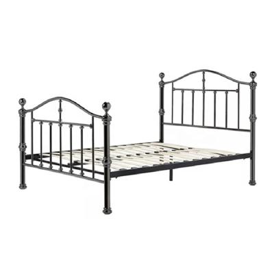 China Fashion Metal Bed Modern Loft Furniture Modern Iron Single Bed Luxury Metal for sale