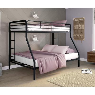 China Double Bedroom High Quality Modern Kids Dorm Furniture Metal Steel Frame Wrought Bunk Bed for sale