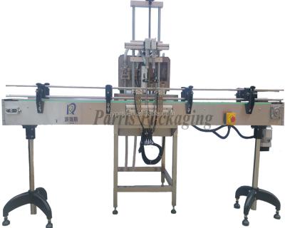 China Double Linear Chemical Nozzles Foaming Liquid Filling Machine for sale