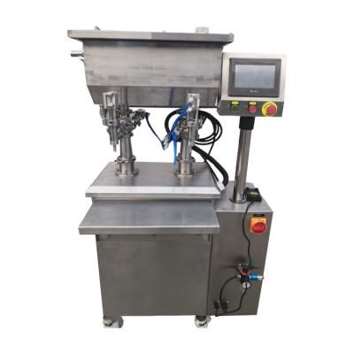 China High Quality Beverage Plunger Filling Machine Small Scale Juice Semi-automatic Filling Machine for sale