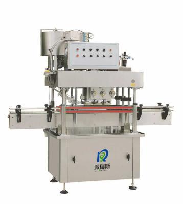 China Hot Sale Easy Operation Screw Cap Beverage Automatic Capping Machine for sale