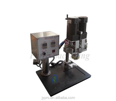 China Manual Beverage Plastic Lids/Cover Screw Capping Machine for sale