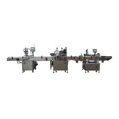 China Gear Pump Filling Machine Chemical Automatic Capping Machine Production Line for sale