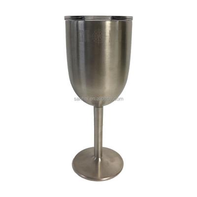 China New Classic/Postmodern Stainless Steel Wine Glass Tumbler Wine Goblet for sale