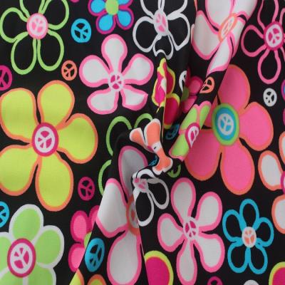 China China Waterproof Digital Printed Semi Dull 100% Polyester Fabric for sale