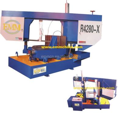 China RA4280 High Speed ​​Cutting Angle Cut 45 Degree Automatic Rotary Metal Strip Saw Machine for sale