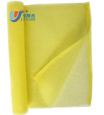 China High Quality Compressed Exfoliating Nylon Shower Towel 100% Nylon Dish Wash Compressed Japanese Fabric for sale