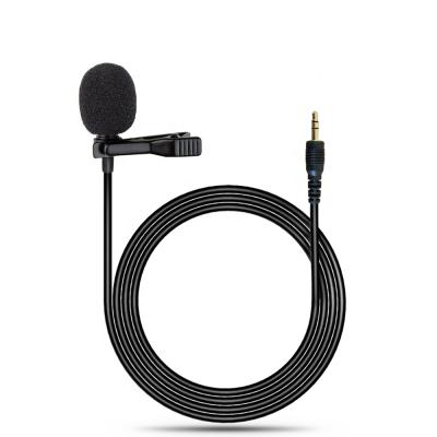 China Cheap Price Wholesale 3 Pin Cable 3.5mm Lavalier 3 Pole Microphone Cable Lapel Microphone for sale