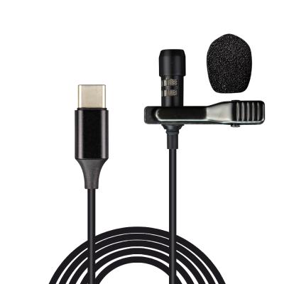 China Condenser MIC Cable Cheap Price 2 Meter Small Hidden Type External C Microphone For Android Phone for sale