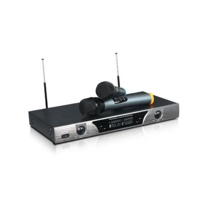 China Cost-effective professional dual wireless microphone for sale