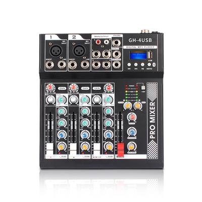 China Wholesale Audio Console Mixer Mix Price DELAY/REPEAT/GAIN/Manufacture HI-LOW Noise Mini for sale