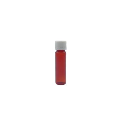 China 10ml Amber Transparent PET Pharmaceutical Plastic Pill Chemical Potion Bottle for sale