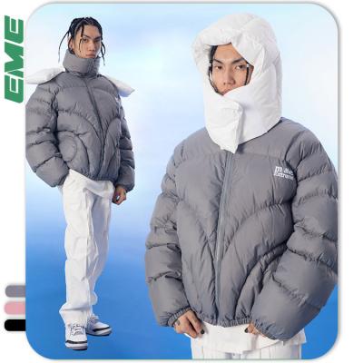 China Wholesale Plus Size Winter Hooded Short Men Coat Plus Size Jackets Men Bubble Jackets for sale