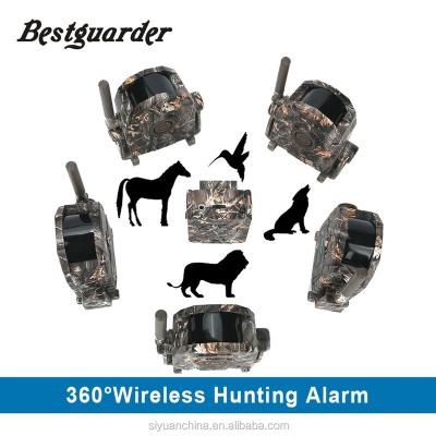 China SY-007 (1+5) Wireless IR Hunting And Security Alarm Kits Bestguarder Brand for sale