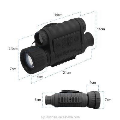 China 300-500m Bestguarder 6-30x50 HD Digital Night Vision Monocular with photos/videos taking and receording function for sale