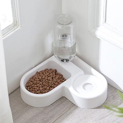 China Automatic Removable Pet Feeding Bowl Separation Eating Bowl For Pet Pet Bowls For Cats And Dogs for sale