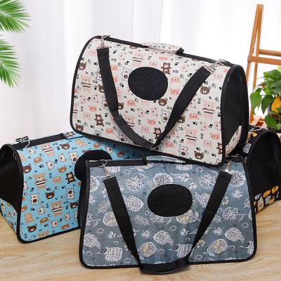 China Breathable Pet Handbag Best-Selling Pet Bag Cat Dog Travel Bag Outdoor Pet Transport for sale